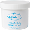 Cleansio Foaming Hand Soap (10 Tablets) – Fragrance Free, Dye Free, Economical, Easy To Use, Eco-Friendly